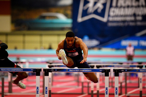 Jaheem Hayles finished sixth in the 60-meter hurdles event with a time of 7.73 seconds at the NCAA Indoor Championships as SU's lone participant.